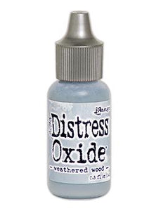 NEW! Tim Holtz Distress® Oxide® Re-Inker Weathered Wood, 0.5oz