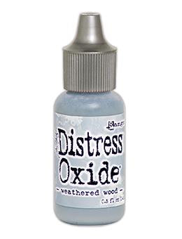 NEW! Tim Holtz Distress® Oxide® Re-Inker Weathered Wood, 0.5oz